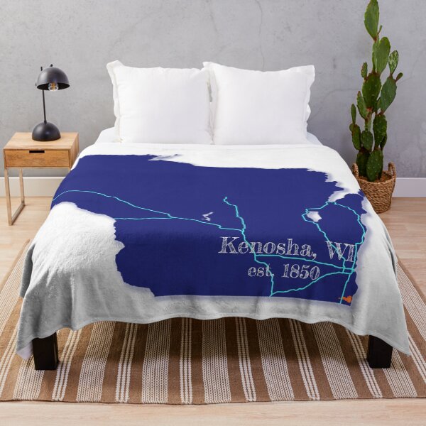 Item preview, Kenosha, WI [Blue] designed and sold by PhilbonianDezin.