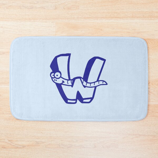 Item preview, Worm Letter W Funny First Word ABC Name Comic designed and sold by shirt-o-mat.