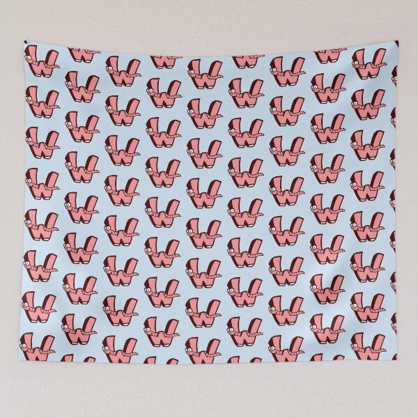 Item preview, Worm Letter W Funny First Word ABC Name Comic designed and sold by shirt-o-mat.