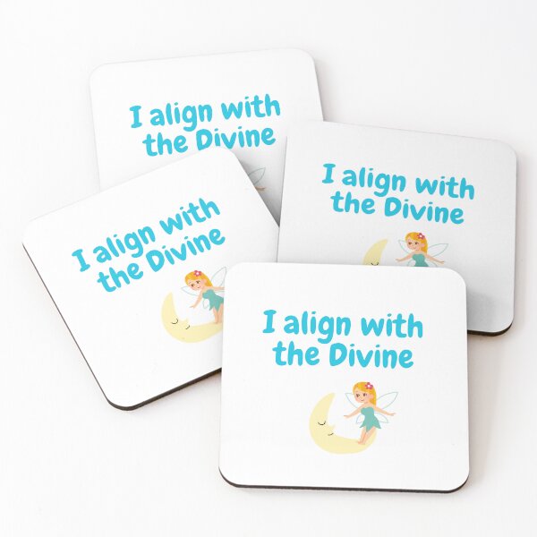 Item preview, I align with the Divine - Spiritual Quote Shirt / Sticker designed and sold by Spiritual Connection.