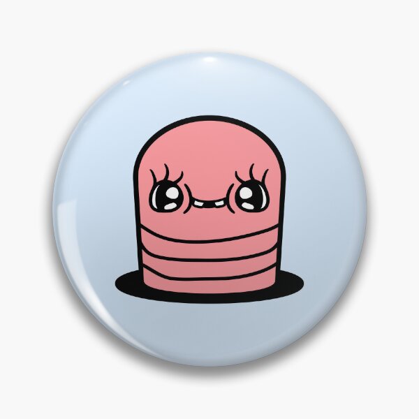 Item preview, Worm Ground Hole Cute Happy Wormhole Laugh Smile designed and sold by shirt-o-mat.