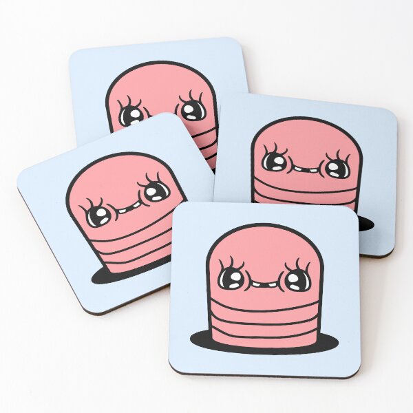 Item preview, Worm Ground Hole Cute Happy Wormhole Laugh Smile designed and sold by shirt-o-mat.