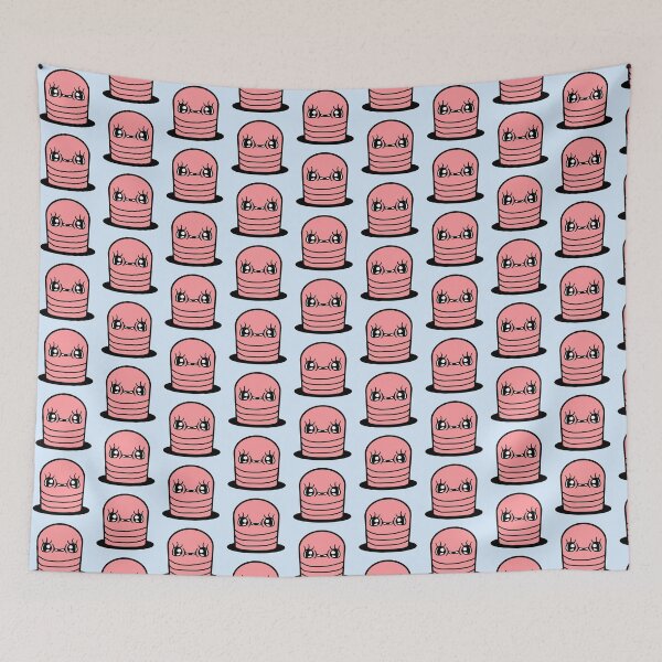 Item preview, Worm Ground Hole Cute Happy Wormhole Laugh Smile designed and sold by shirt-o-mat.