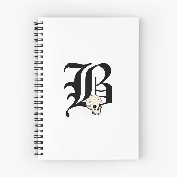 Item preview, Old English "B" Lettering with Skull designed and sold by DanielPowers.