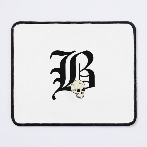 Item preview, Old English "B" Lettering with Skull designed and sold by DanielPowers.