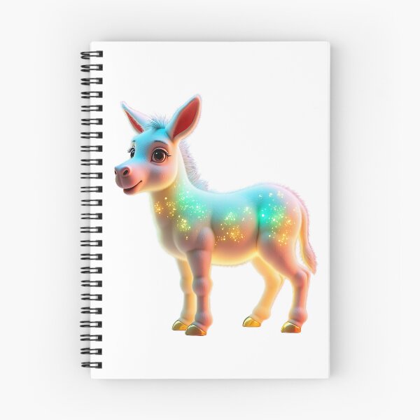 Item preview, Cute Colorful Donkey designed and sold by GloriousArtSKD.