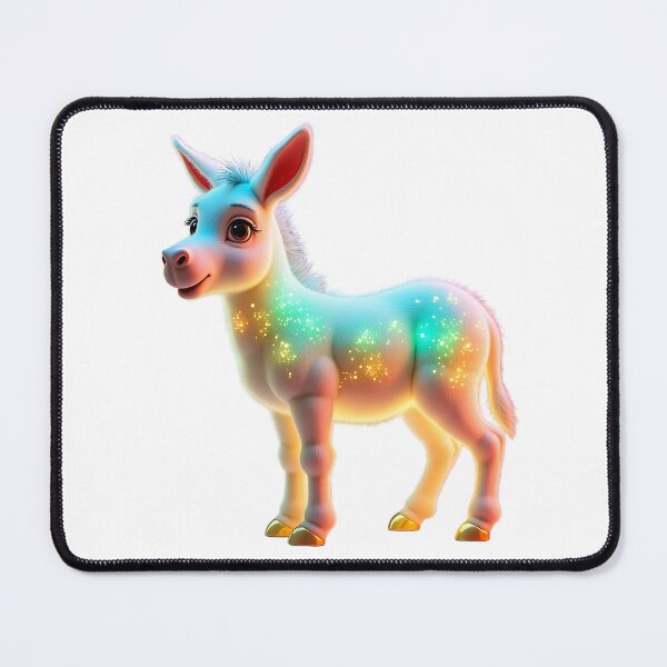 Item preview, Cute Colorful Donkey designed and sold by GloriousArtSKD.