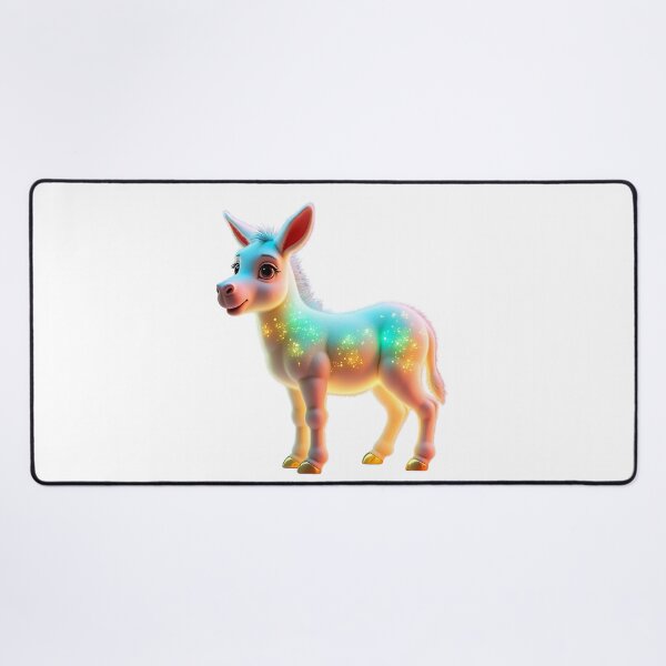 Item preview, Cute Colorful Donkey designed and sold by GloriousArtSKD.