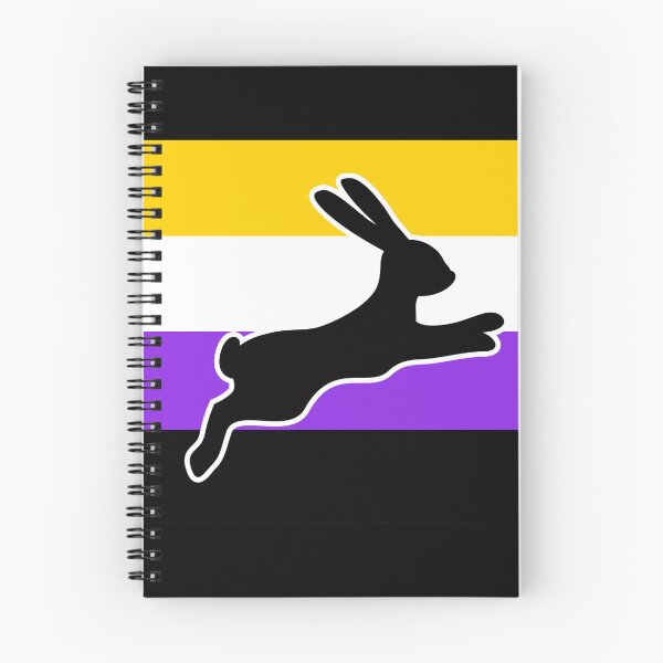 Item preview, Bloque de color de la bandera no binaria: Conejo designed and sold by Proud-Rabbit.