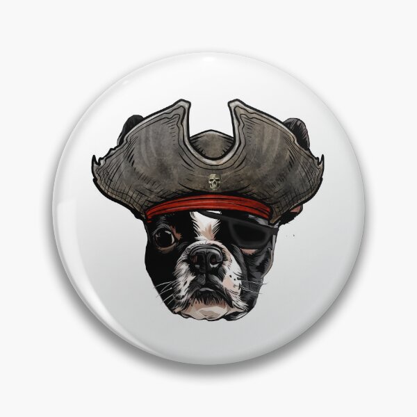 Item preview, Boston Terrier Pirate designed and sold by whyitsme.