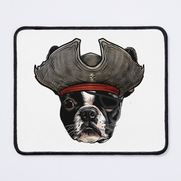 Item preview, Boston Terrier Pirate designed and sold by whyitsme.