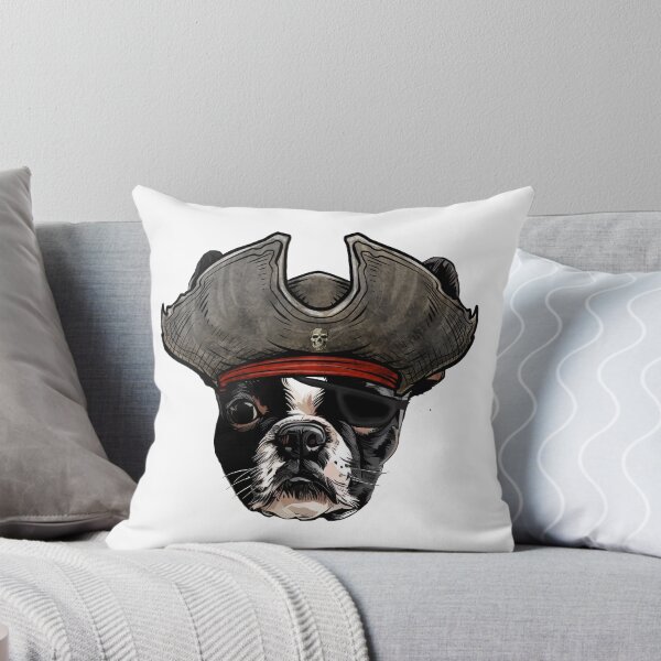 Item preview, Boston Terrier Pirate designed and sold by whyitsme.