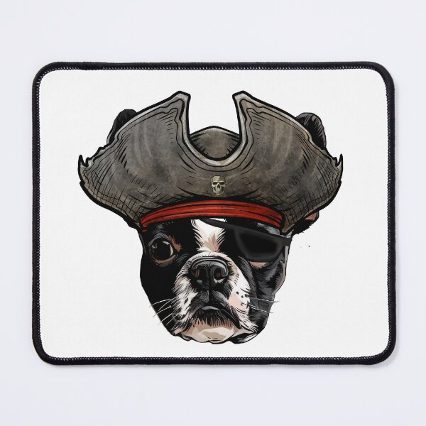 Item preview, Boston Terrier Pirate designed and sold by whyitsme.