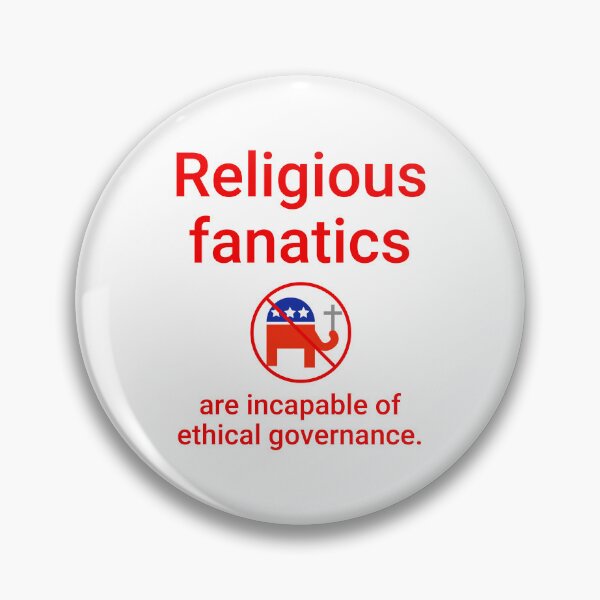 Item preview, Religious fanatics are incapable of ethical governance  designed and sold by Rachel the Artist .