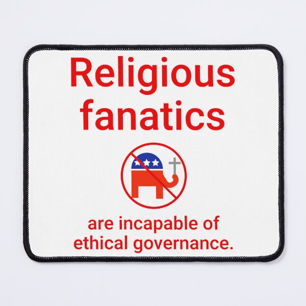 Item preview, Religious fanatics are incapable of ethical governance  designed and sold by Rachel the Artist .