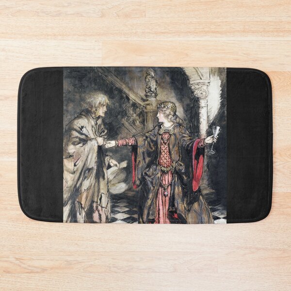 Item preview, Hynd Horn - Arthur Rackham designed and sold by forgottenbeauty.