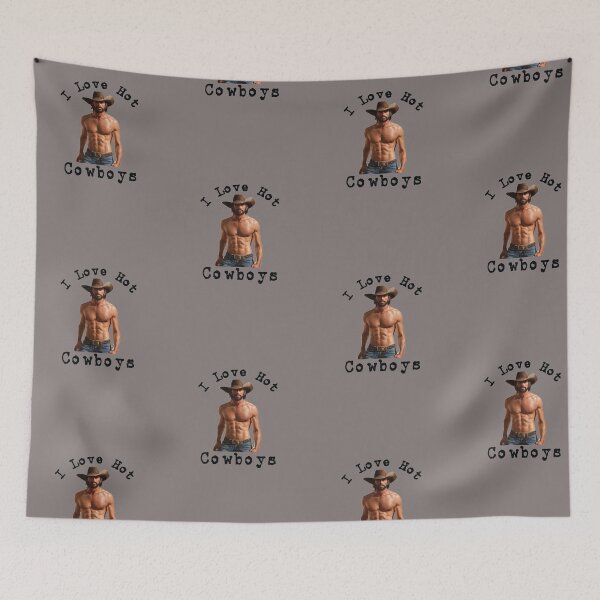 Item preview, Western Romance – I Love Hot Cowboys Apparel designed and sold by fairmaiden7.