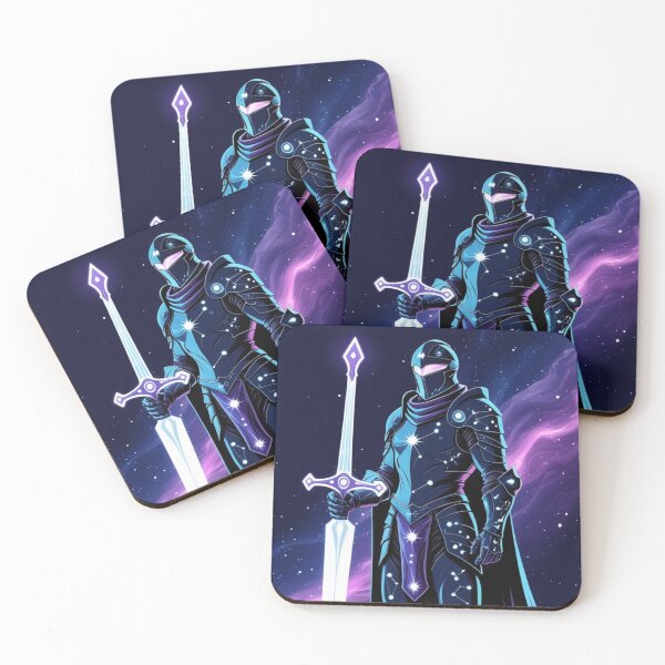 Item preview, Stellar Guardian: Space Knight of the Cosmos 5 designed and sold by AlCosmos.
