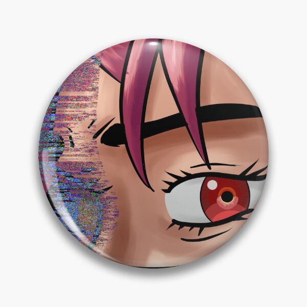 Item preview, Glitch in the Eye – Digital Anime Art designed and sold by Just-Draws-22.