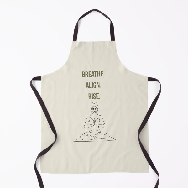 Item preview, Breathe Align Rise - Chakra Affirmation Yoga Shirt / Poster designed and sold by Spiritual Connection.
