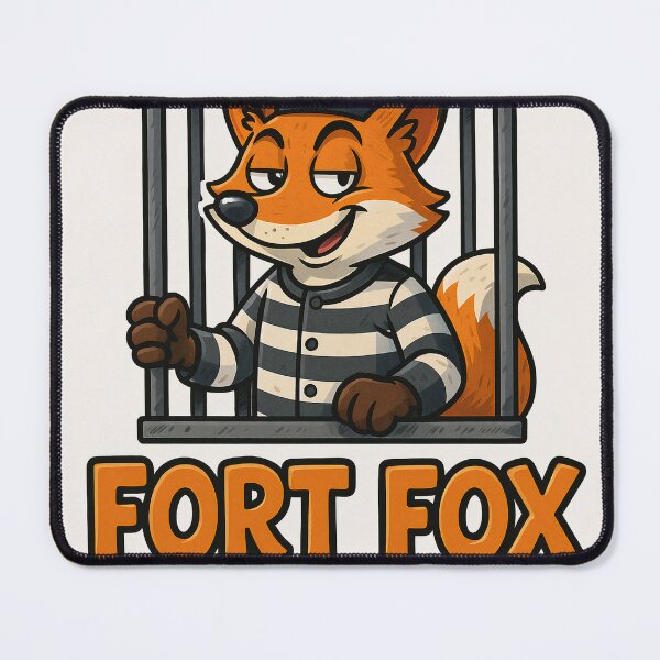 Item preview, a fox in fort knox makes it to fort fox designed and sold by MeresClothing.
