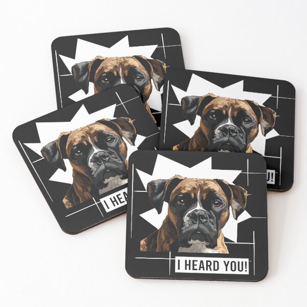 Item preview, Boxer Dog I Heard You designed and sold by whyitsme.