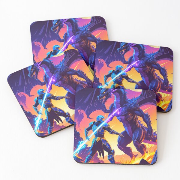 Item preview, Clash of Stars: Space Knight vs Dragon 5 designed and sold by AlCosmos.