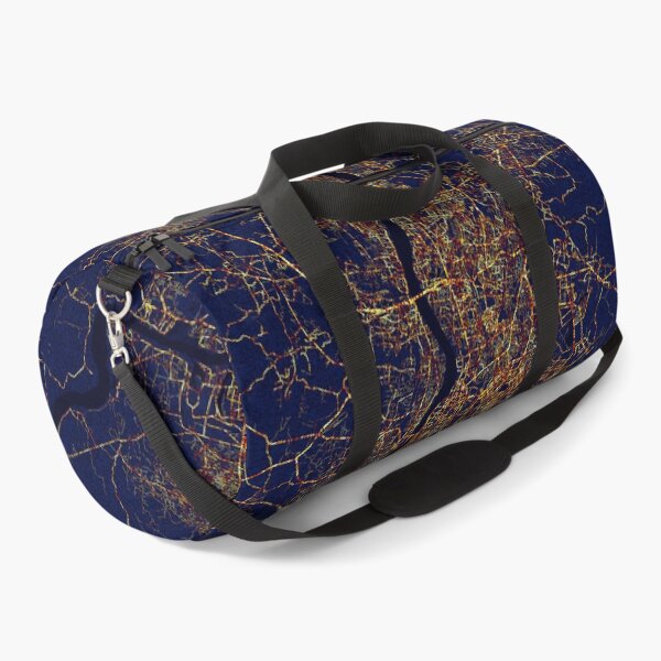 Item preview, Kolkata, West Bengal, India Map - City At Night designed and sold by deMAP.