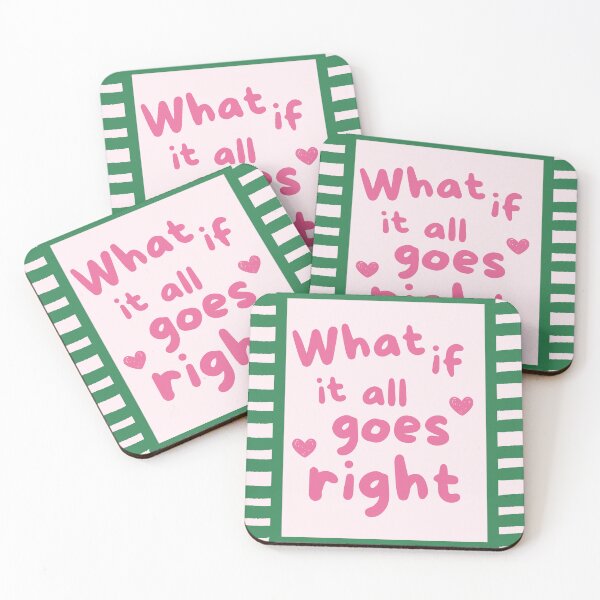 Item preview, What If It All Goes Right designed and sold by maybloomxo.