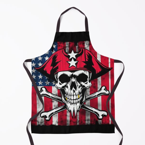 Item preview, American Rebel Pirate Flag – Bold, Brave, and Free designed and sold by BloodSweatNTers.
