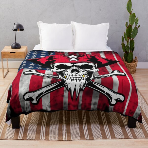 Item preview, American Rebel Pirate Flag – Bold, Brave, and Free designed and sold by BloodSweatNTers.