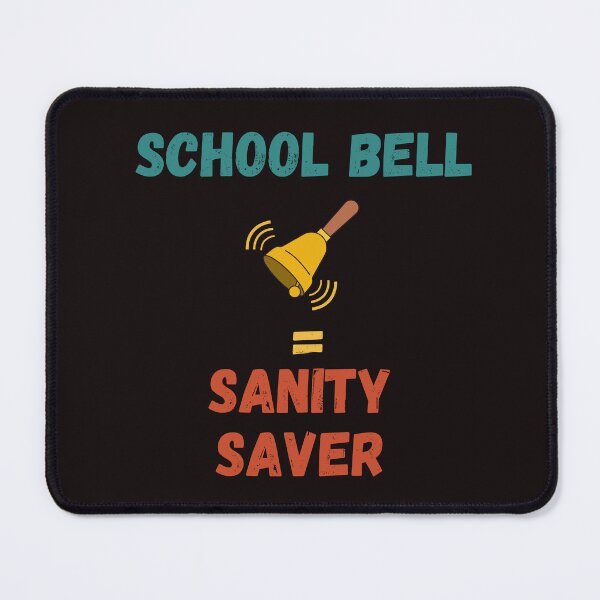 Item preview, Funny Teacher Design School Bell Relief designed and sold by Teacher Life: Real, Raw & Hilarious.