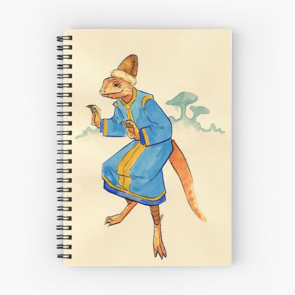 Item preview, The Nerevarine: Wizard Lizard designed and sold by RestlessLeague.