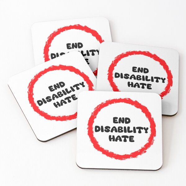Item preview, End Disability Hate designed and sold by LaurenEhretArt.