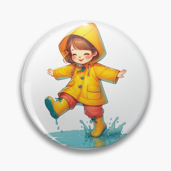 Item preview, Raincoat girl designed and sold by Piscoletters (Ploi).