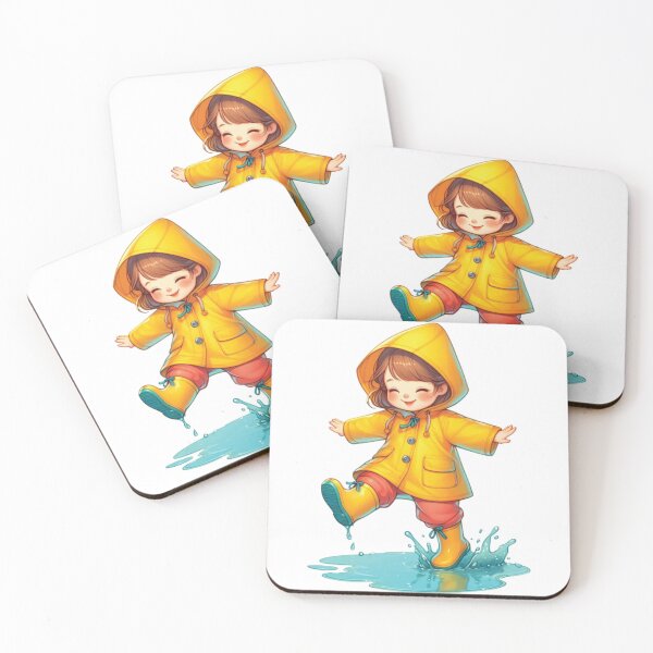 Item preview, Raincoat girl designed and sold by Piscoletters (Ploi).