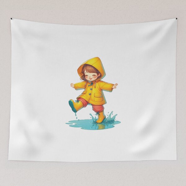 Item preview, Raincoat girl designed and sold by Piscoletters (Ploi).