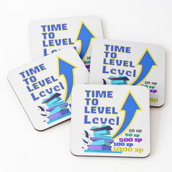 Item preview, Time to Level Up, Funny Back-to-School XP Gamer Artwork designed and sold by VueArts.
