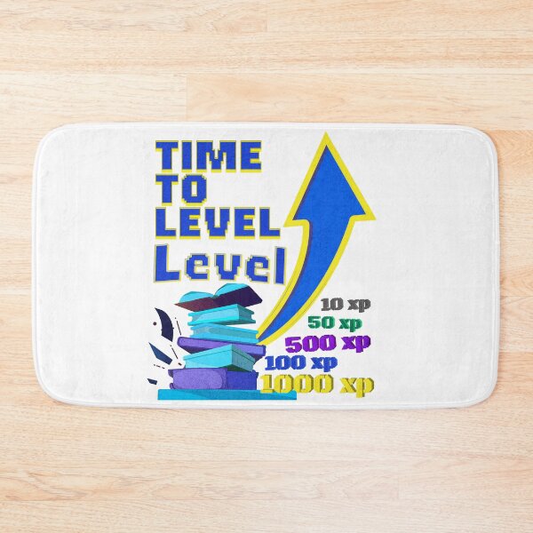 Item preview, Time to Level Up, Funny Back-to-School XP Gamer Artwork designed and sold by VueArts.