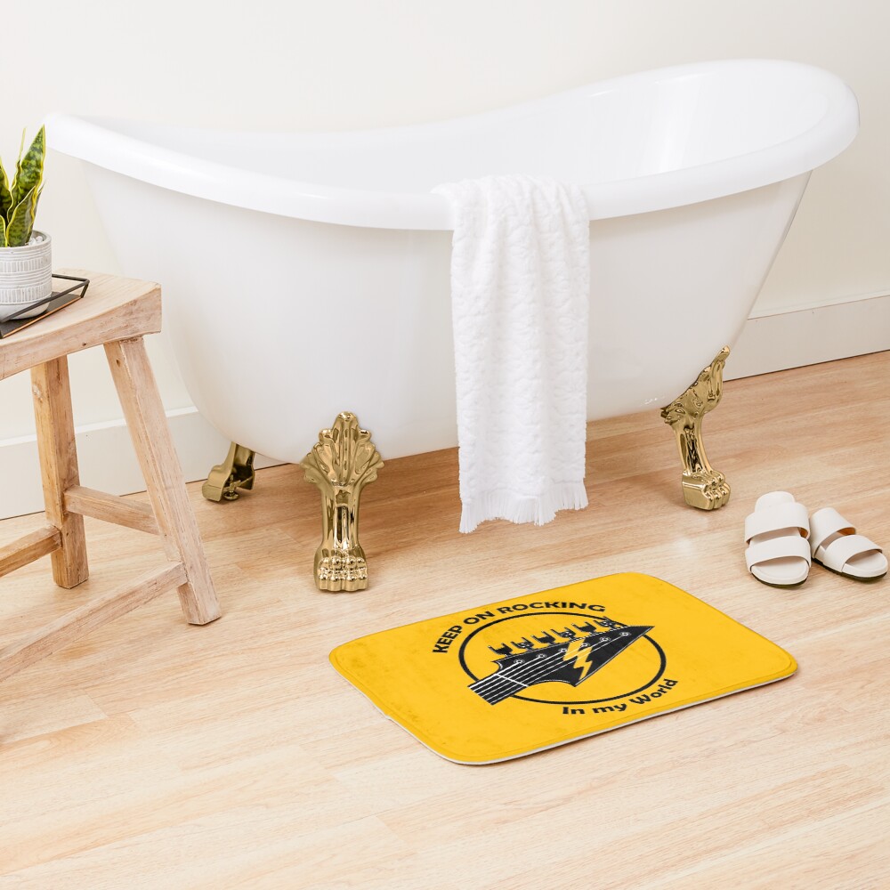 Item preview, Bath Mat designed and sold by TATTOO-DESIGN.
