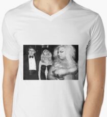 Divine meets Trump Men's V-Neck T-Shirt