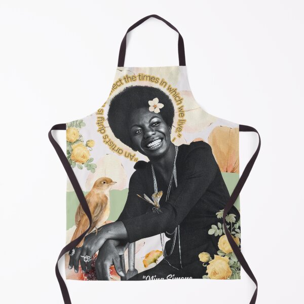Item preview, Nina Simone Quotes FanArt An Artist’s Duty – Empowerment Collage Aesthetic designed and sold by SpiralStairShop.