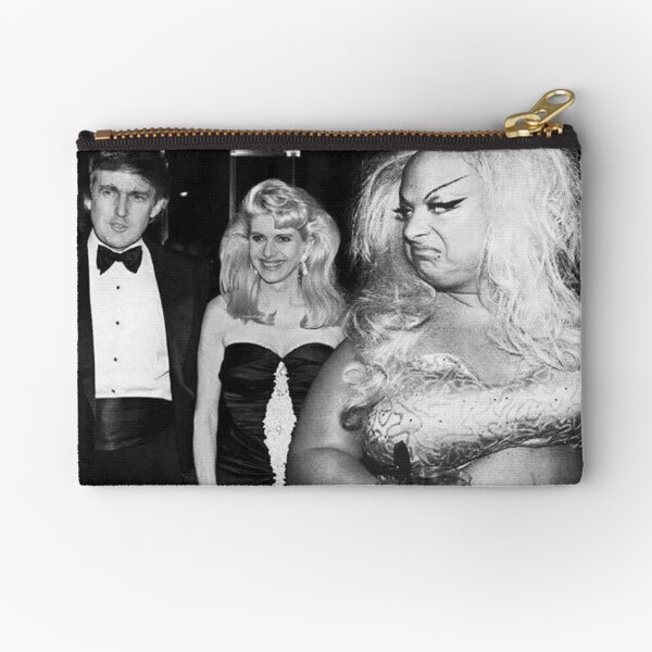 Divine meets Trump Zipper Pouch