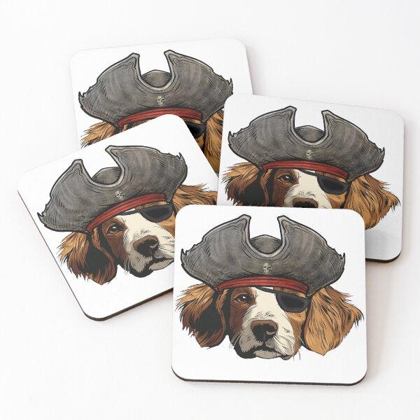 Item preview, Brittany Spaniel Pirate designed and sold by whyitsme.