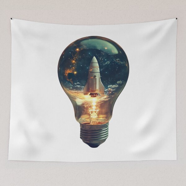 Item preview, An universe in the light bulb 3 designed and sold by FlaskLab.