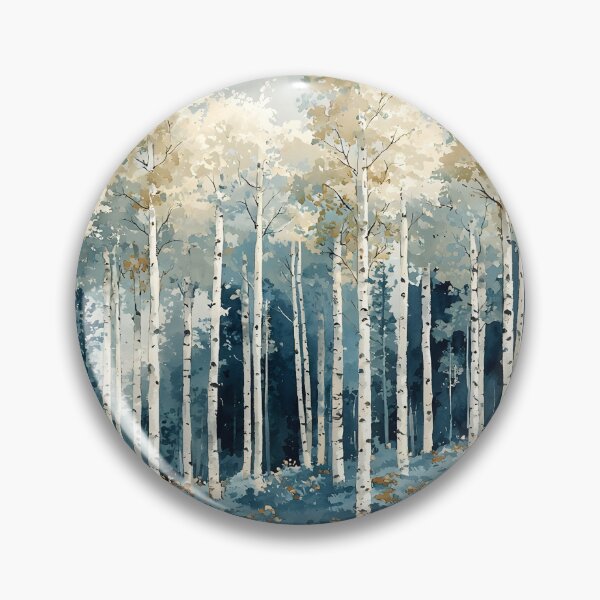 Item preview, A painting of birch woods 3 designed and sold by FlaskLab.