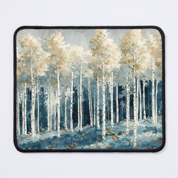 Item preview, A painting of birch woods 3 designed and sold by FlaskLab.