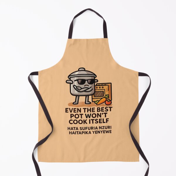 Item preview, Wisdom: Hata Sufuria Nzuri Haitapika Yenyewe - Swahili & English designed and sold by Myra365Art.