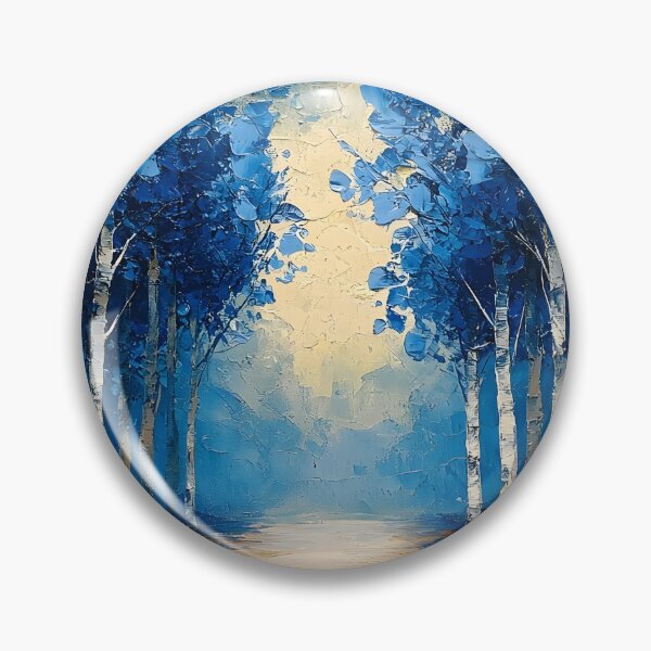 Item preview, A painting of birch woods 1 designed and sold by FlaskLab.
