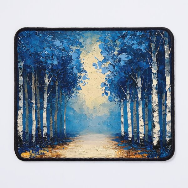 Item preview, A painting of birch woods 1 designed and sold by FlaskLab.